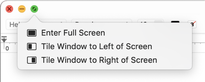 screen layout for mac pin apps to regions